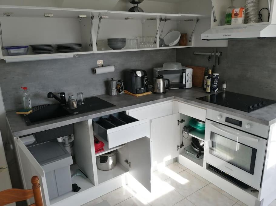 Appartement Aurore En Rez De Jardin Avec Parking Gratuit Vence Exterior foto
